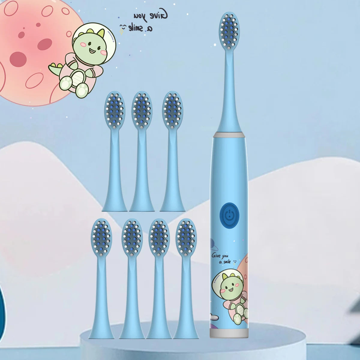 Kinder-Reinigungs bürste für weiches Haar (Batterie nicht einges ch lossen) - FUXL-Shopify