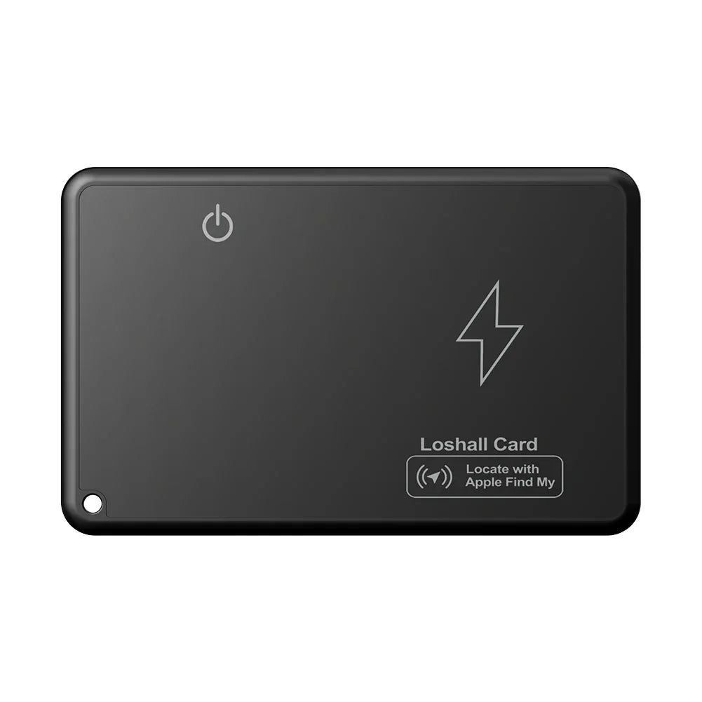 Neue kabellose Lade verfolgung Standort Brieftasche Tracker Karte wasserdichte GPS-Locator Arbeit mit Apple finden meine App Bluetooth-Tracker