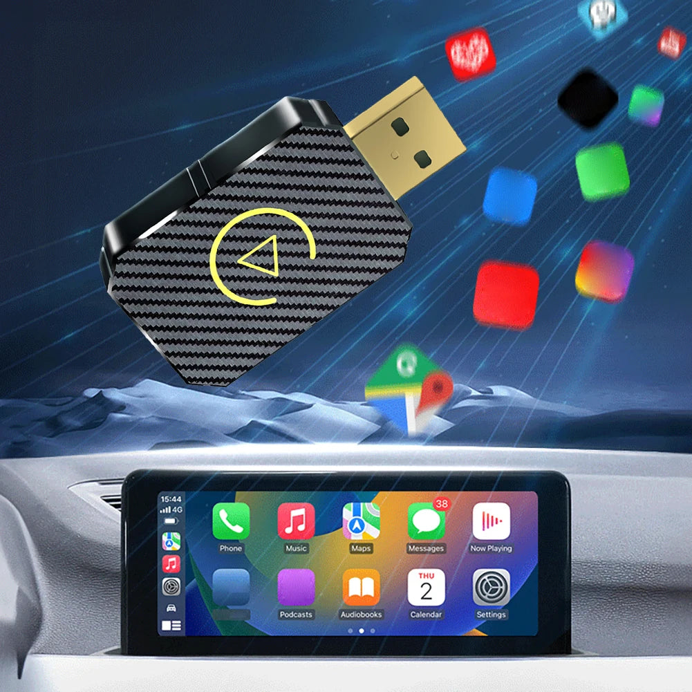 Verkabelt zu Wireless Carplay & Android Auto Wireless Adapter Bluetooth 5,0 WiFi für OEM Wired Carplay Android Auto Auto