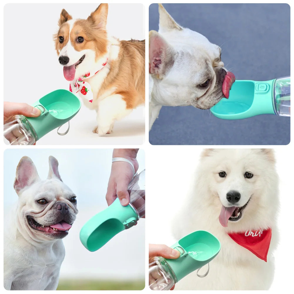 Holapet Hundenapf Trinkflasche – Auslaufsicherer Outdoor-Wasserspender für Hunde & Katzen - FUXL-Shopify