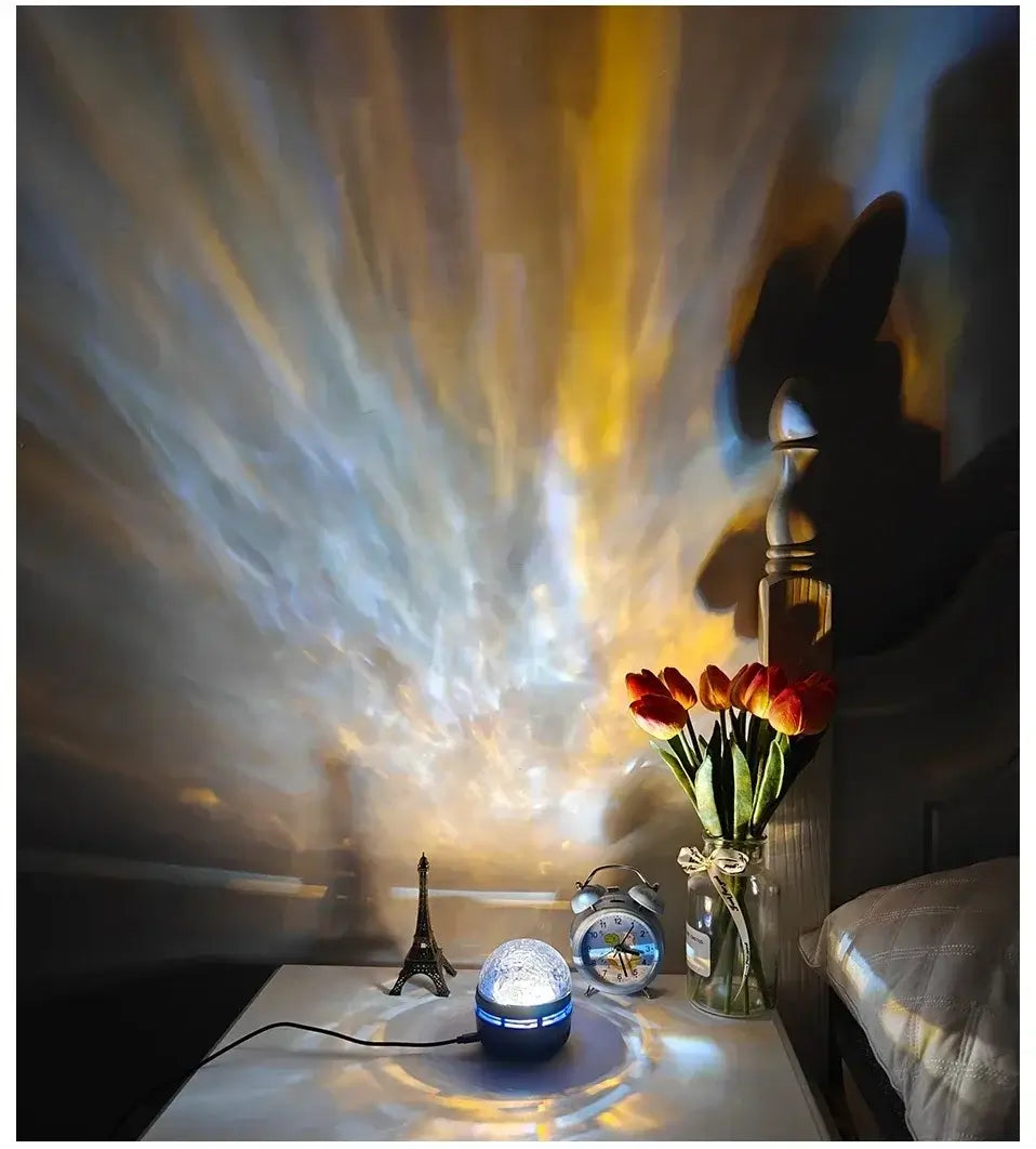 LED-Galaxie Projektor Licht mehrfarbige Fernbedienung für Schlafzimmer Dekoration Weihnachts stern Projektor Nachtlicht Neujahrs geschenk - FUXL-Shopify