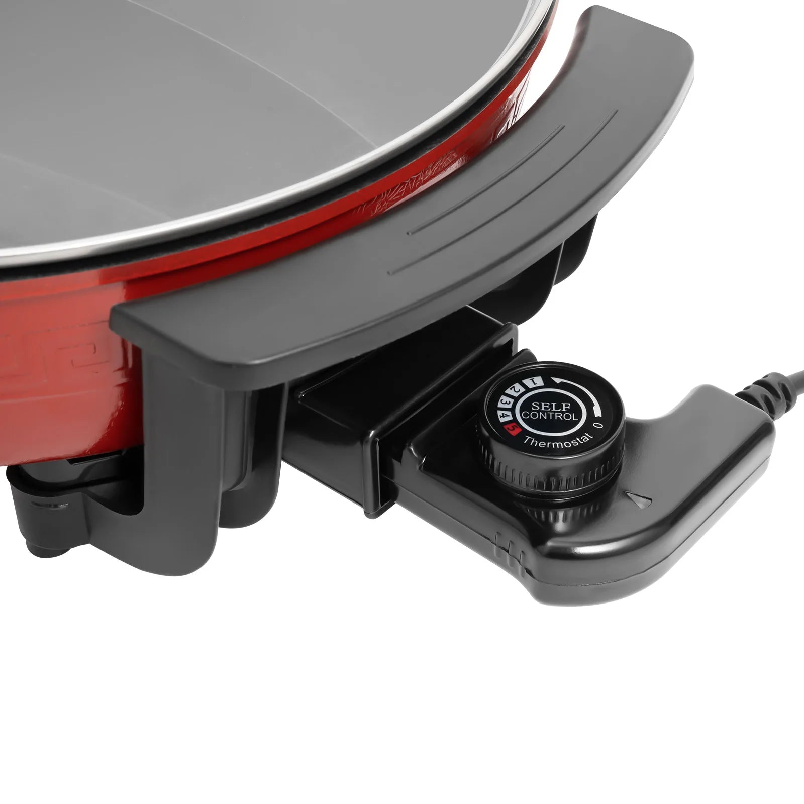 6L Haushalts-Hot Pot 1360 W 220 V elektrischer Kochtopf Bratpfanne Eintopftopf 2 Fächer Antihaft-Hotpot Temperatur einstellbar - FUXL-Shopify