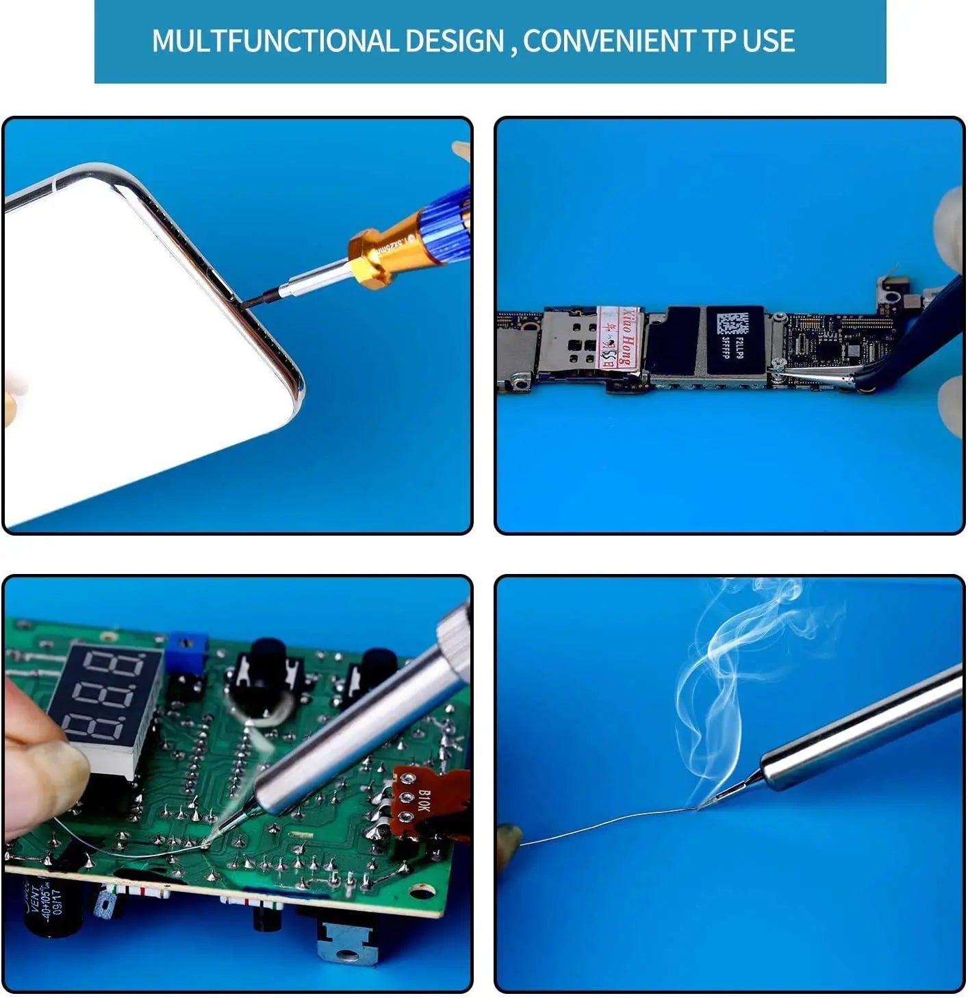 XMSJ Lötmatte Silikon - Hitzebeständig (500°C) Anti-statische Reparaturmatte für Elektronik - FUXL-Shopify