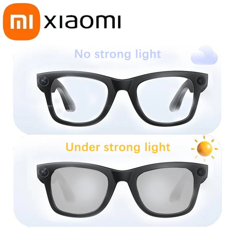Xiaomi 6K HD AI Smart Kamera Brille 100MP 260mAh Langlebige Batterie Sprachassistent Steuerung Musik Anrufe Sport Smart Brille