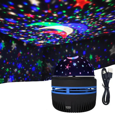 LED-Galaxie Projektor Licht mehrfarbige Fernbedienung für Schlafzimmer Dekoration Weihnachts stern Projektor Nachtlicht Neujahrs geschenk - FUXL-Shopify