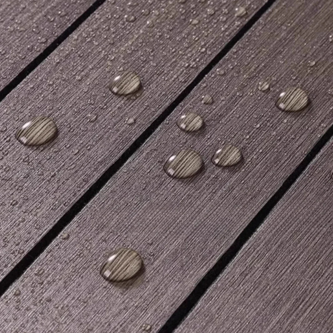 Selbstklebende Wandtafel mit Holzmaserung – Verdickter Schaumstoff, Schalldämmend, Vinyl, wasserdicht & abnehmbar – Heimdekorationsaufkleber