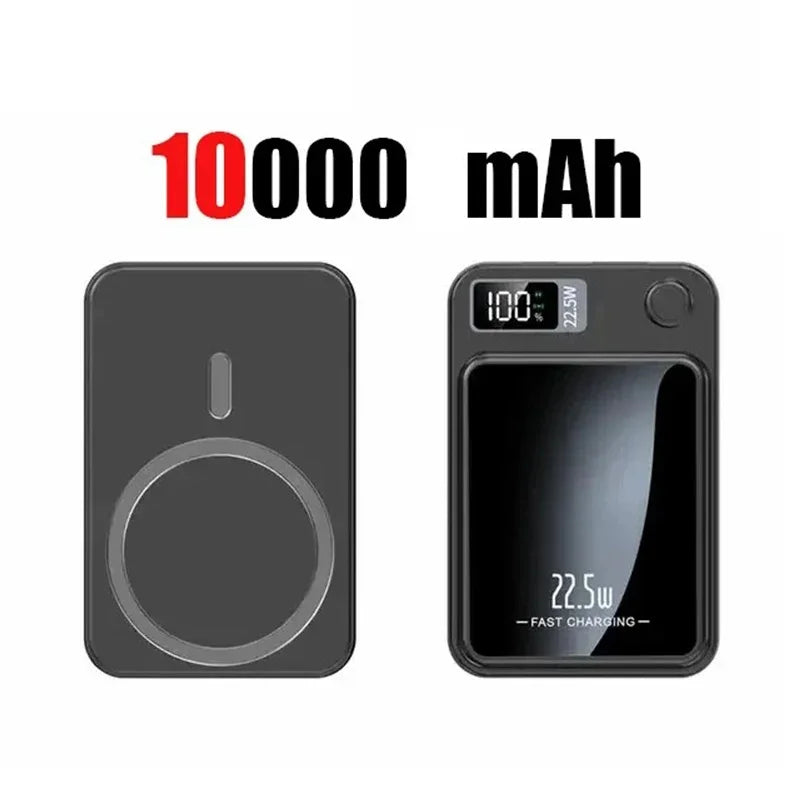 10000 mAh Drahtlose Magnetische Power Bank 22,5 W Schnelle Lade Tragbare Externe Batterie PowerBank Adapter Für iPhone Huawei Samsung