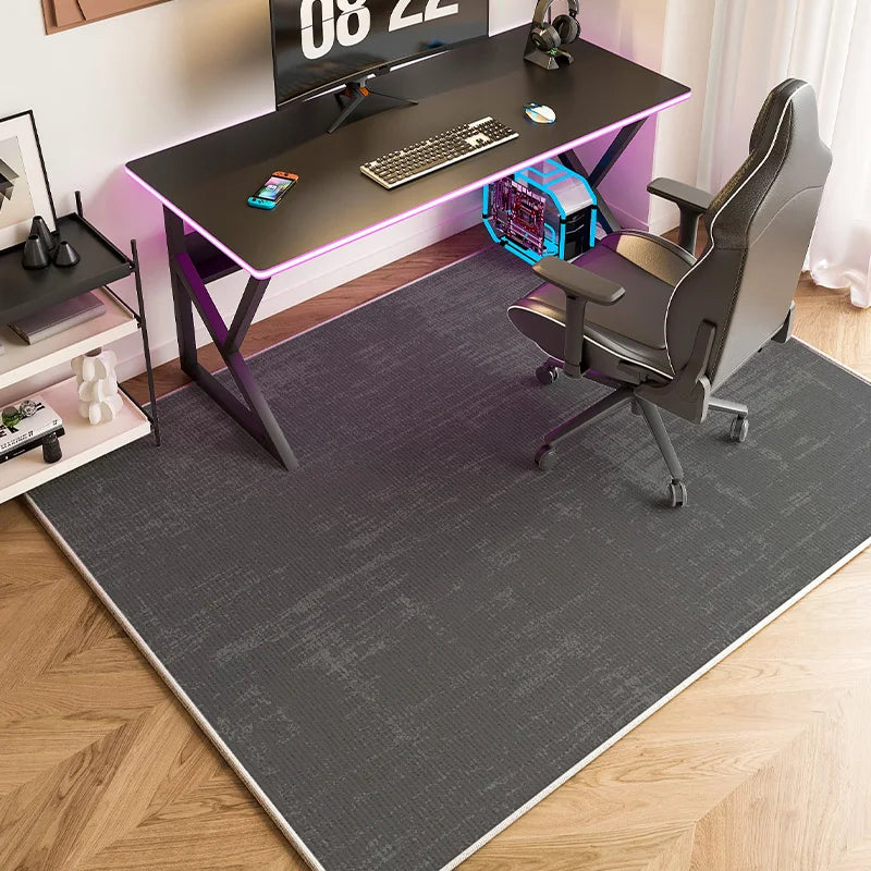 VIKAMA Drehbare Computerstuhlmatte, Schalldämmung des Gaming-Stuhls, Fußpolster für Schlafzimmer und Arbeitszimmer, Heimdekoration