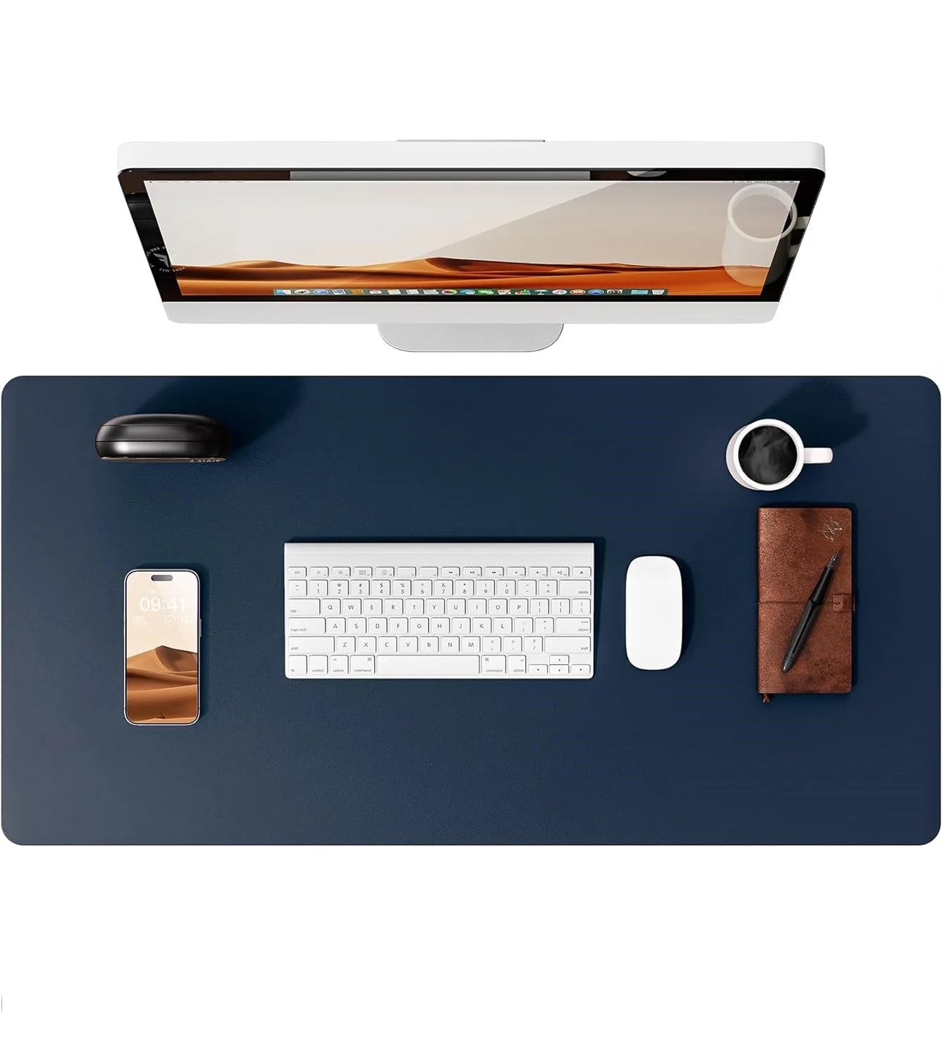 Schreibtischunterlage aus Leder | Computermatte für den Schreibtisch | Großes Mauspad und Tastaturmatte | Schreibtischschutz für das Büro - FUXL - Shopify