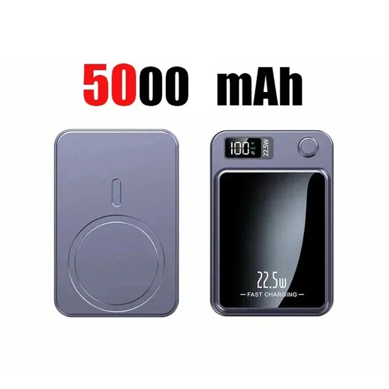 10000 mAh Drahtlose Magnetische Power Bank 22,5 W Schnelle Lade Tragbare Externe Batterie PowerBank Adapter Für iPhone Huawei Samsung