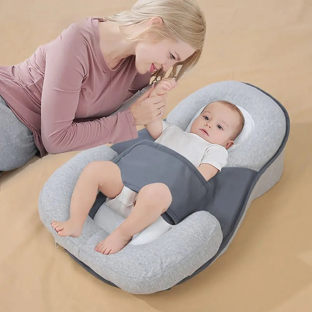 15° Neigungs-Design Baby Keilkissen – Anti-Spuck & Schlafhilfe bei Reflux – Atmungsaktives Stillkissen für Säuglinge - FUXL-Shopify
