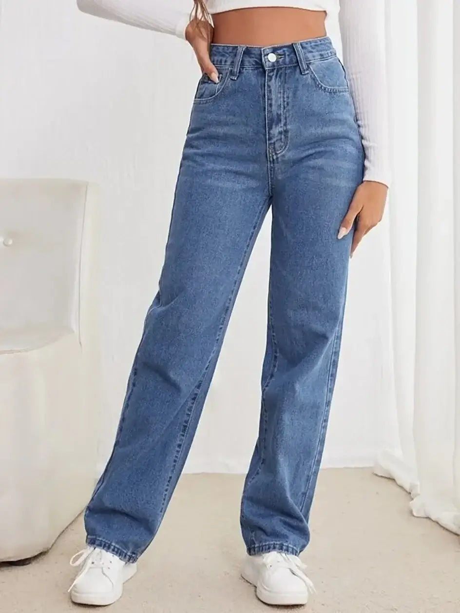 Damenjeans, – Damenjeans, lockere, schlankmachende... - FUXLShop