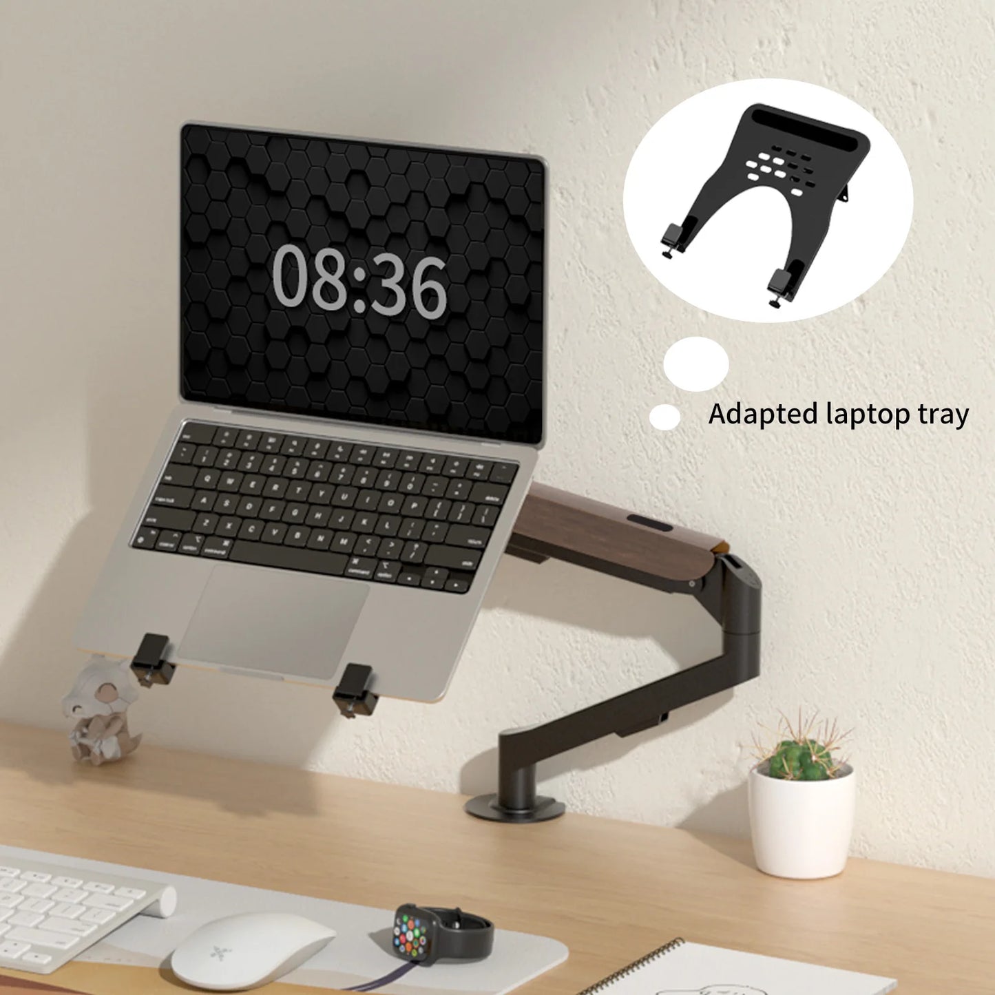 HILLPORT 17-34" Desktop Monitor Arm Halter Gas Frühling Full Motion Mount Strut LCD LED TV Halterung Ständer PC Soport Unterstützung M5