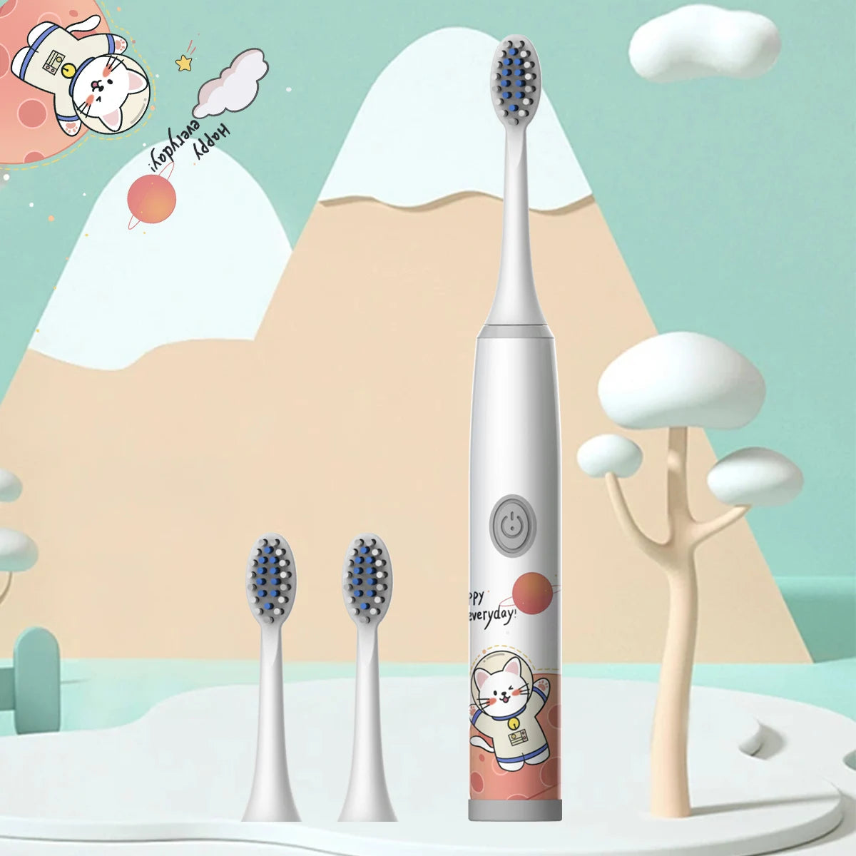 Kinder-Reinigungs bürste für weiches Haar (Batterie nicht einges ch lossen) - FUXL-Shopify