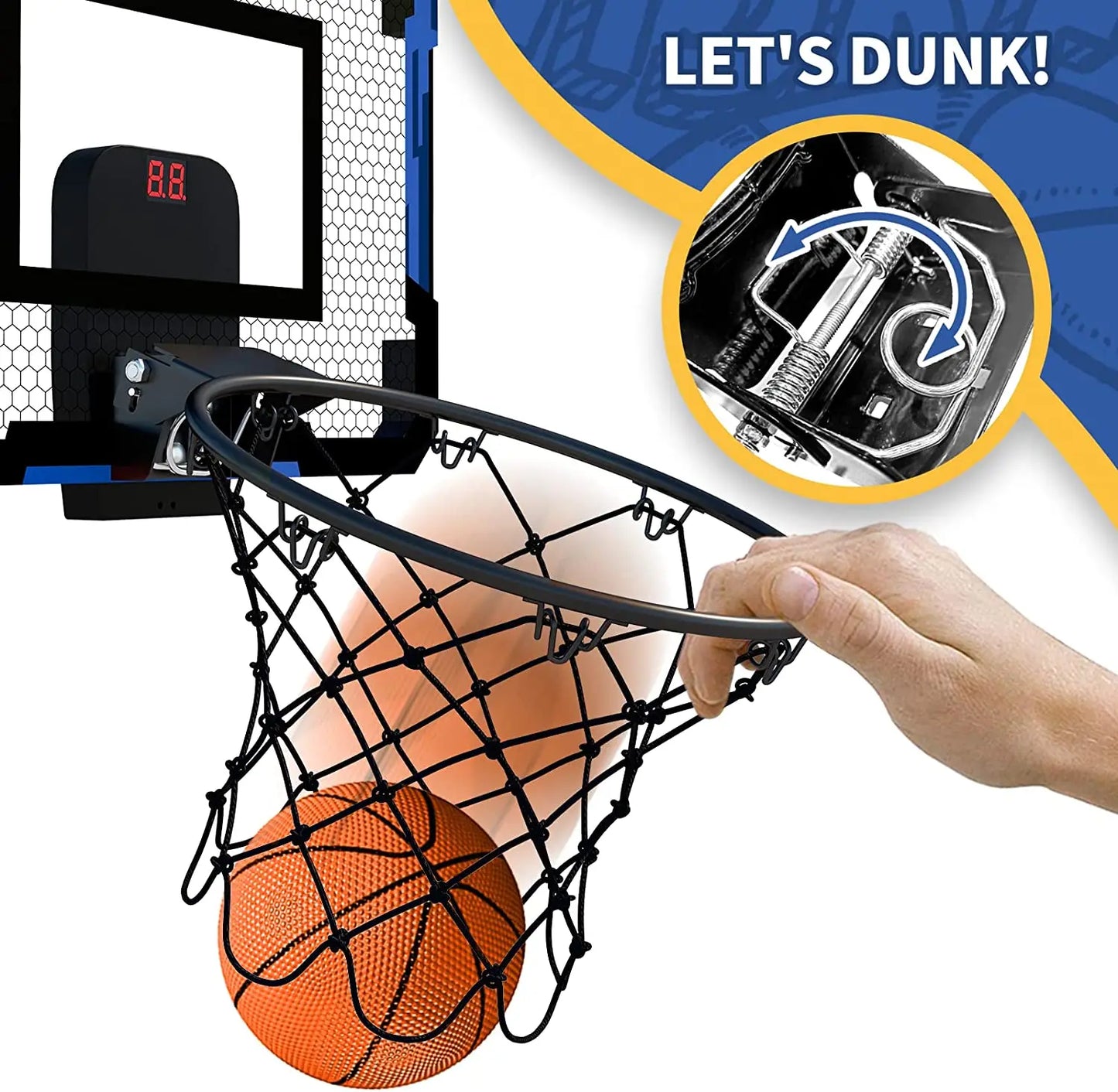 Ring Basketballkorb Wand-montiert Indoor Training Hause Kinder Basketball Spielzeug Mini Basketballkorb Set Für Kinder Spiele Im Freien
