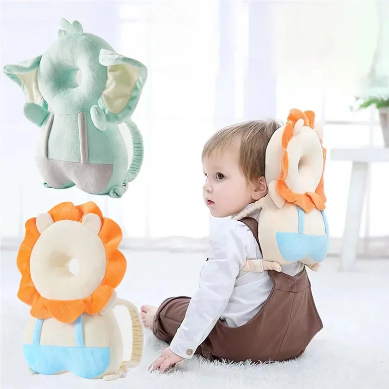 1-3T Kleinkind Baby Kopf Schutz Rucksack Kissen Sicherheit Pad Kissen Verhindern Verletzungen Cartoon Sicherheit Kissen Schützende kopfbedeckung