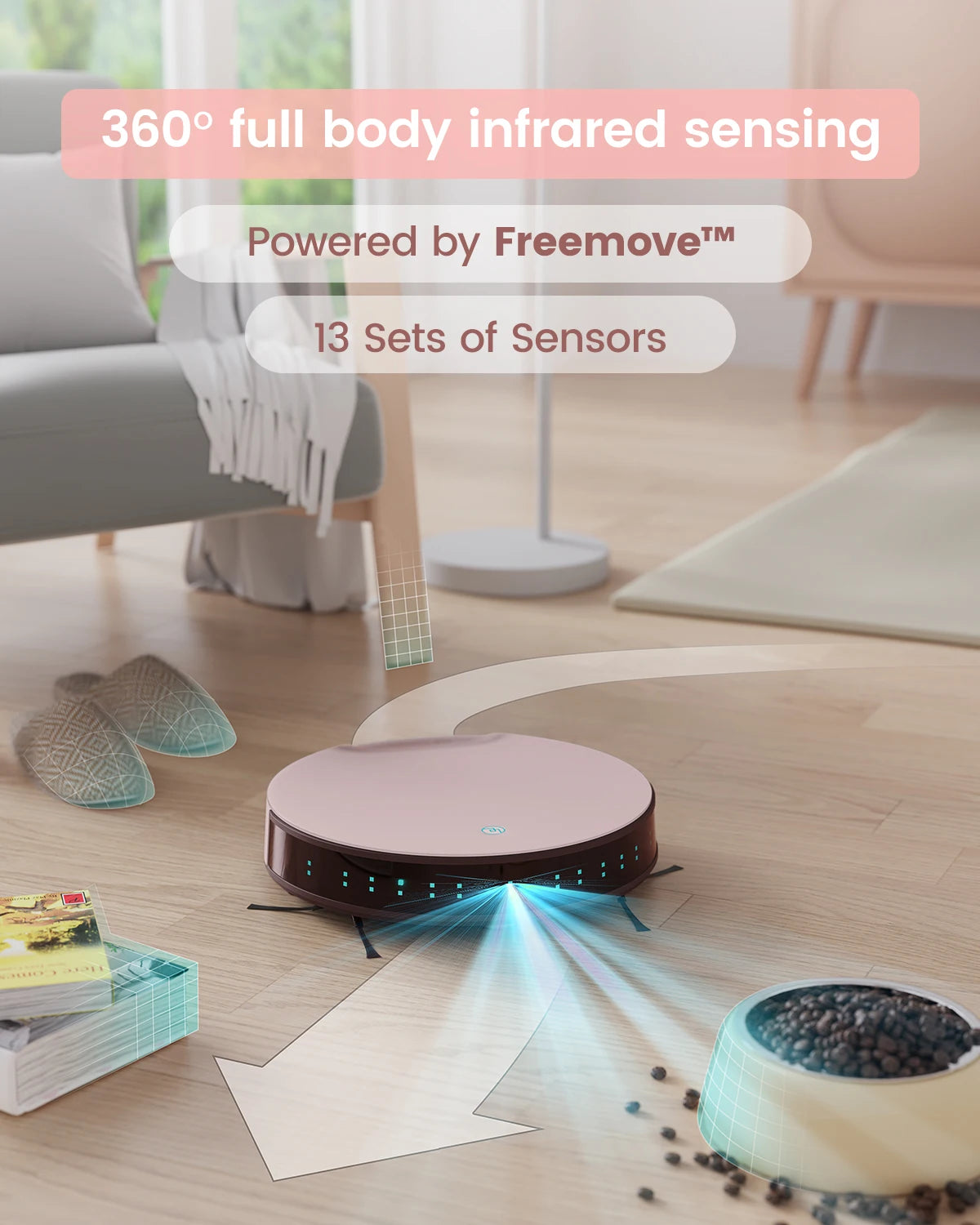 Lefant N1 Roboter Staubsauger – 4500PA Saugkraft, HEPA-Filter, 165 Min Laufzeit, App-Steuerung, Gyro-Navigation - FUXL-Shopify