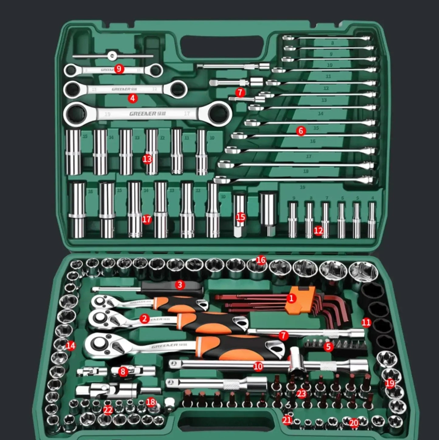 Auto Reparatur Werkzeuge Box Sets Elektriker Spanner Anti-fallen Fall Wasserdicht Stoßfest Sicherheit Teile Organizer Anti-herbst Toolbox