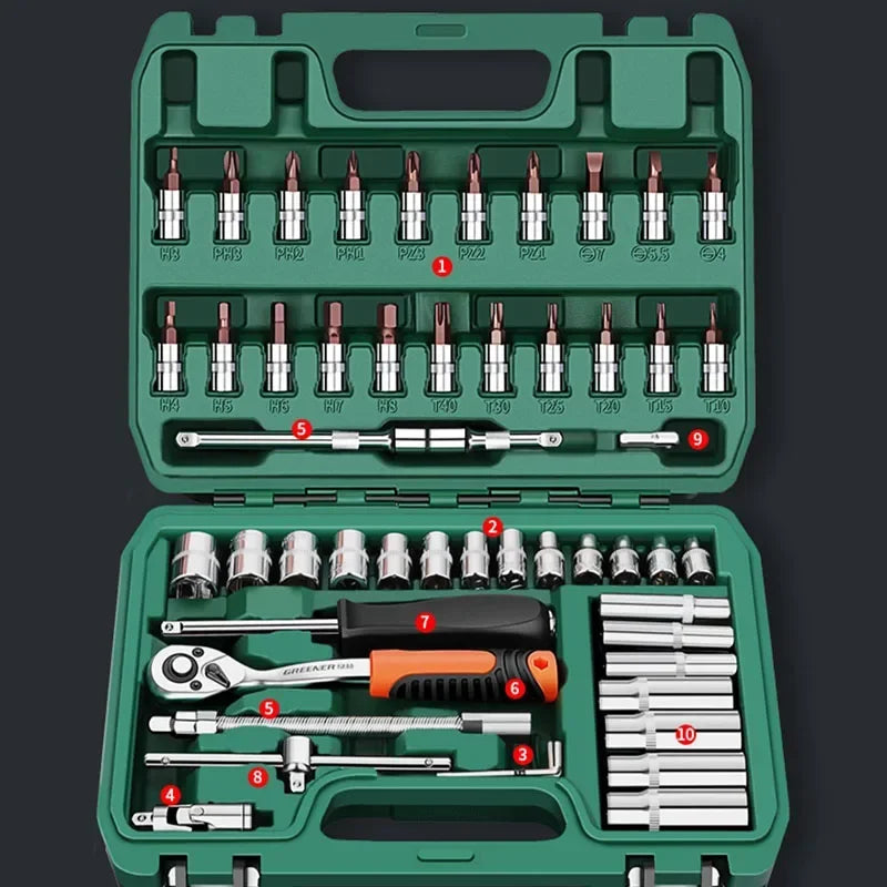 Auto Reparatur Werkzeuge Box Sets Elektriker Spanner Anti-fallen Fall Wasserdicht Stoßfest Sicherheit Teile Organizer Anti-herbst Toolbox