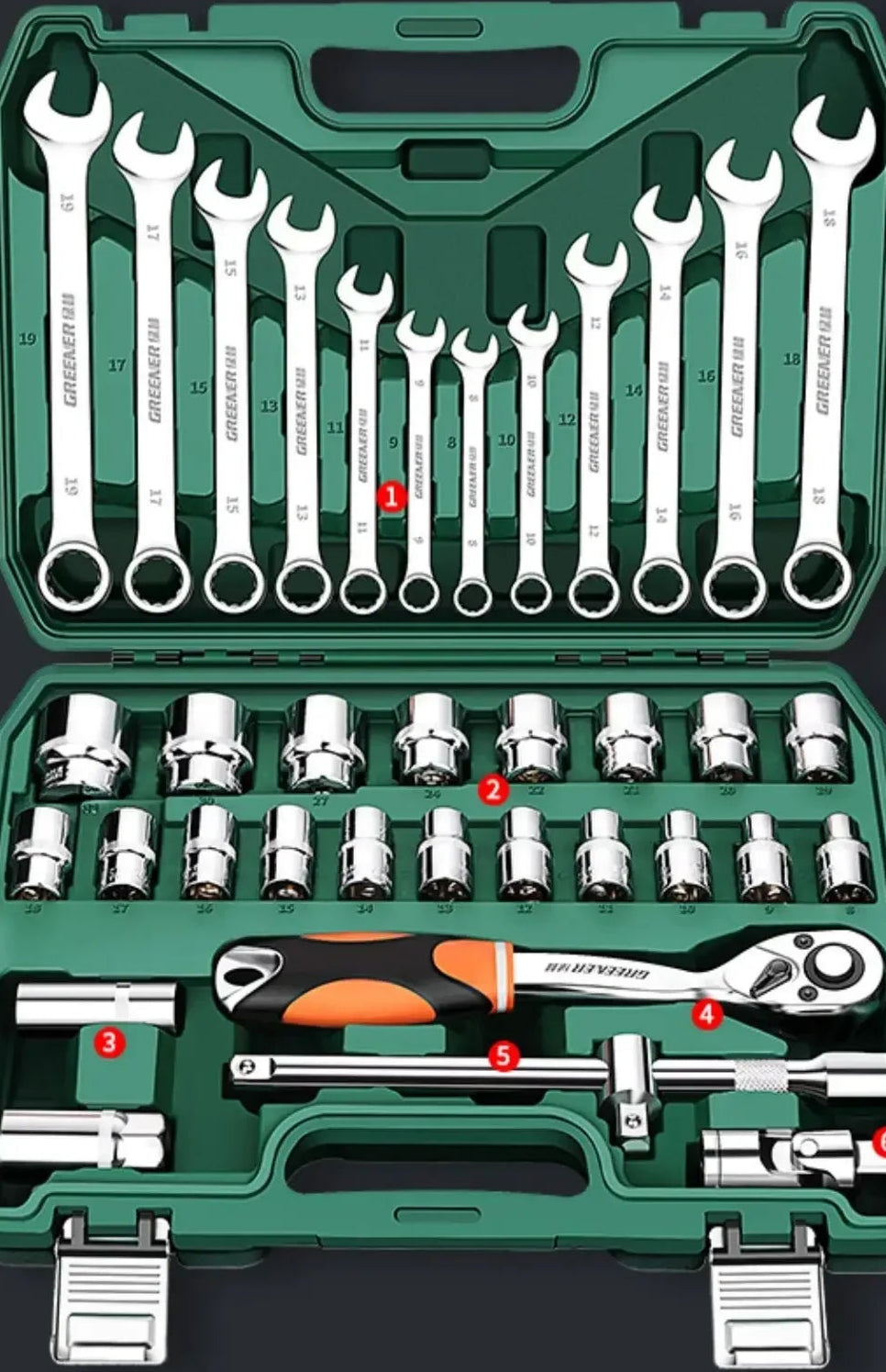Auto Reparatur Werkzeuge Box Sets Elektriker Spanner Anti-fallen Fall Wasserdicht Stoßfest Sicherheit Teile Organizer Anti-herbst Toolbox