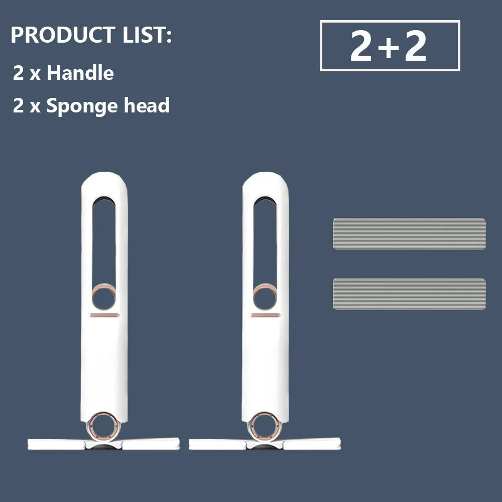 8/24Pcs Mini Squeeze Mop Mini Mopp Schreibtisch Küche Auto Sauber Werkzeuge Mops mit Selbst-quetschen Falten hause Reinigung Boden Waschen Mops