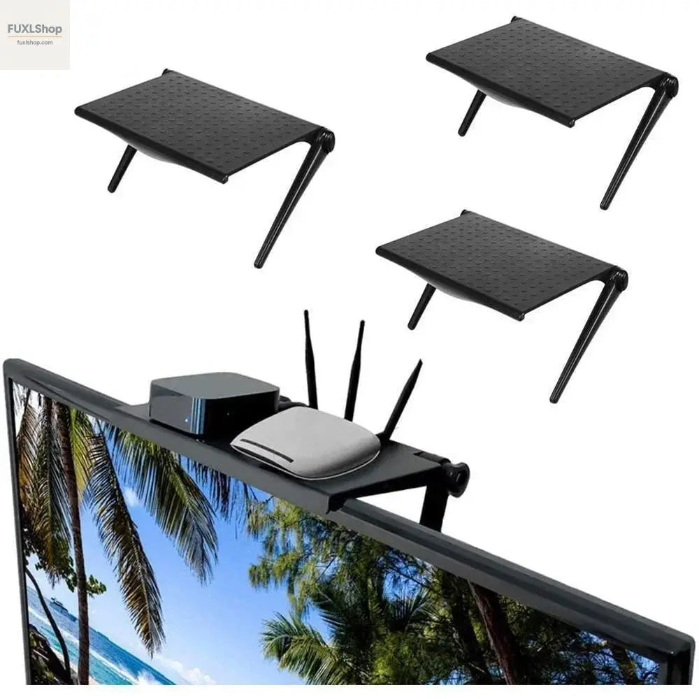 TV-Monitor-Ständer mit Ablagefach – Vielseitiger Halter für Zuhause & Büro - FUXL-Shopify