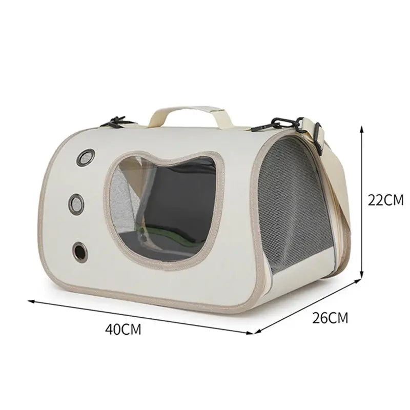 Tragbare Haustiertasche für Hunde & Katzen – Leichter, atmungsaktiver Transportbeutel für unterwegs - FUXL-Shopify