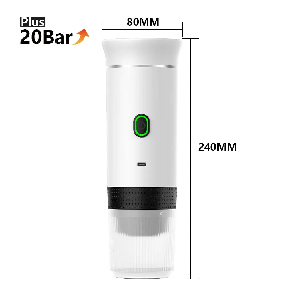Tragbare drahtlose Espressomaschine für Auto, Zuhause & Camping – 3-in-1 Kaffeemaschine - FUXL-Shopify