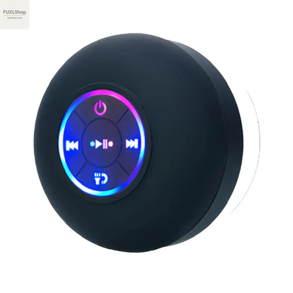 Tragbarer Bluetooth Lautsprecher mit LED & IPX4 Wasserschutz | Mini Outdoor Box mit Saugnapf & Freisprechfunktion - FUXL-Shopify