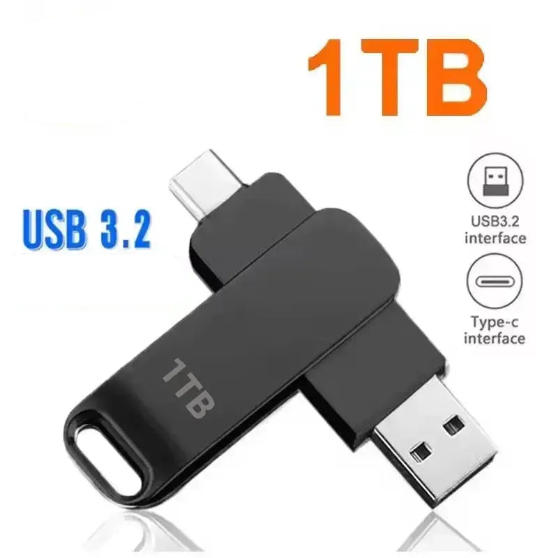 XIAOMI 16TB 3.2 Flash Drives High Speed USB Transfer Metal Pendrive Memory Card Pendrive Flash Disk Memoria Waterproof Stick FUXL-Shopify