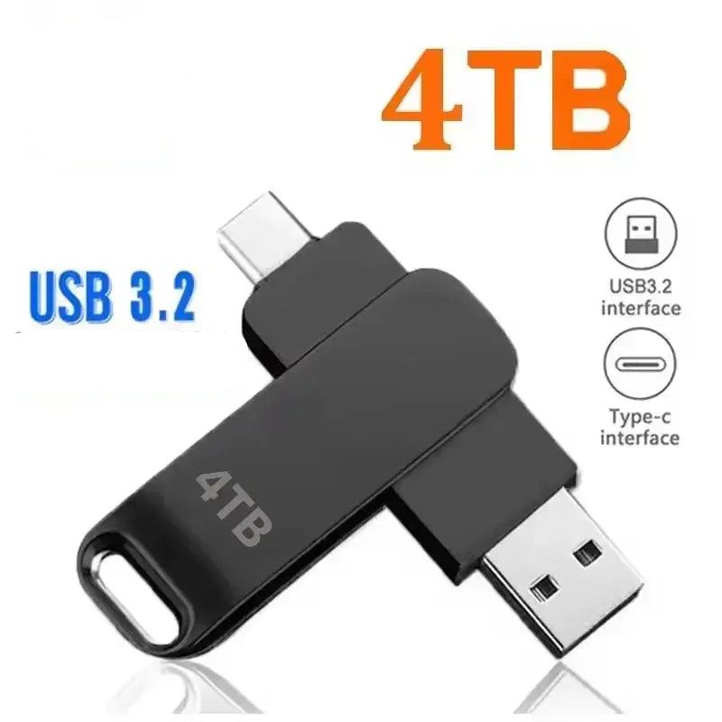 XIAOMI 16TB 3.2 Flash Drives High Speed USB Transfer Metal Pendrive Memory Card Pendrive Flash Disk Memoria Waterproof Stick FUXL-Shopify