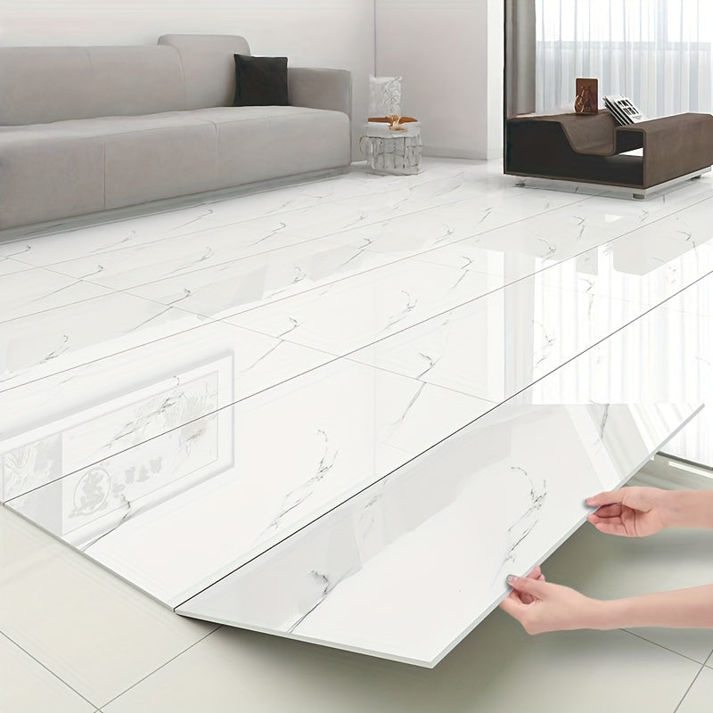 Produktbild von 26/52x PVC Bodensticker im Keramikfliesen-Look – selbstklebend, dick & leicht zu entfernen – für Bad, Küche, Wohnzimmer, Schlafzimmer, Mietwohnung – hochwertig verarbeitet für tägliche Anwendung