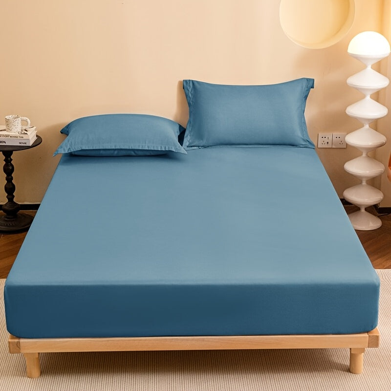 Weiches Bettlaken aus 100 % Polyester – Sanded Finish, gewebt, maschinenwaschbar, ≤29cm Höhe – Uni-Farbe, aktiver Druck – Komfort für jede Saison