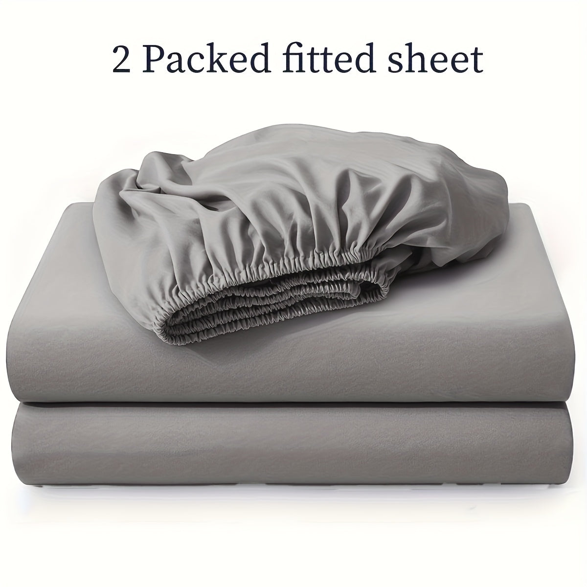 2-teiliges Spannbettlaken-Set – Weich, atmungsaktiv & waschbar, ideal für Schlafzimmer, hautfreundlich & pflegeleicht, modernes Design für jedes Bett - FUXL-Shopify