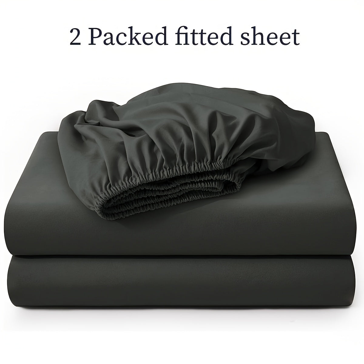 2-teiliges Spannbettlaken-Set – Weich, atmungsaktiv & waschbar, ideal für Schlafzimmer, hautfreundlich & pflegeleicht, modernes Design für jedes Bett - FUXL-Shopify