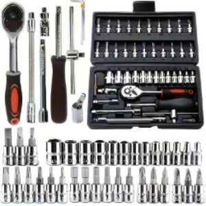 FUXL Werkzeugset – Chrom-Vanadium-Stahl für Reparaturen & DIY