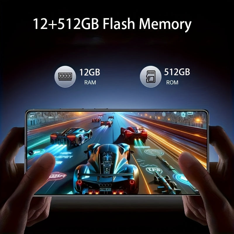 S25 Ultra 2025 Smartphone 6,8" HD Display, Android 14, 12+512GB, Dual-Kamera, 6800mAh Akku, Face Unlock, GPS, Stylus, Kopfhörer, Kabel & Hülle
