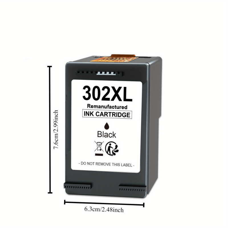 Multipack Druckerpatronen Ersatz für HP 302 / 302XL – kompatibel mit DeskJet, Envy & OfficeJet – Schwarz & Farbe – hohe Reichweite & klare Ausdrucke