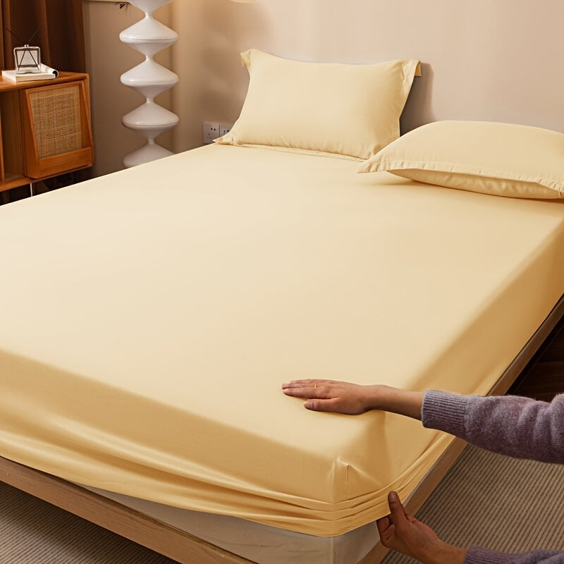 Weiches Bettlaken aus 100 % Polyester – Sanded Finish, gewebt, maschinenwaschbar, ≤29cm Höhe – Uni-Farbe, aktiver Druck – Komfort für jede Saison