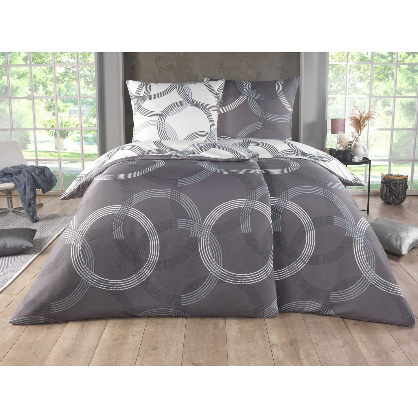 137 / 5.000 Bettwäsche 135X200 4tlg Set - Allergikergeeignetes Bettset - Bettlaken 135 X 200 & Kissenbezug 80X80 | Modern & Hochwertig - FUXL - Shopify