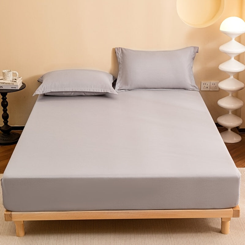 Weiches Bettlaken aus 100 % Polyester – Sanded Finish, gewebt, maschinenwaschbar, ≤29cm Höhe – Uni-Farbe, aktiver Druck – Komfort für jede Saison