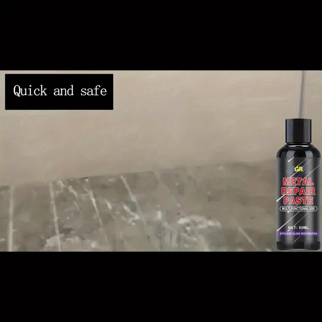 AGRP Universal-Polierwachs für Glas & Metall – Kratzfest, langlebig, glänzend für Bad, Küche & Dusche