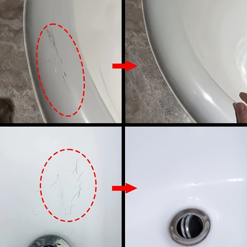 AGRP Kratzer-Reparatur-Wachs – Schnell wirkender Allzweck-Politur für Badewannen, Toiletten, Keramik, Acryl, Metall & Gusseisen (100g)