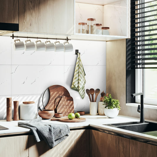 3D Wandfliesen Selbstklebend - Abziehen & Aufkleben Mosaik Wandpaneele