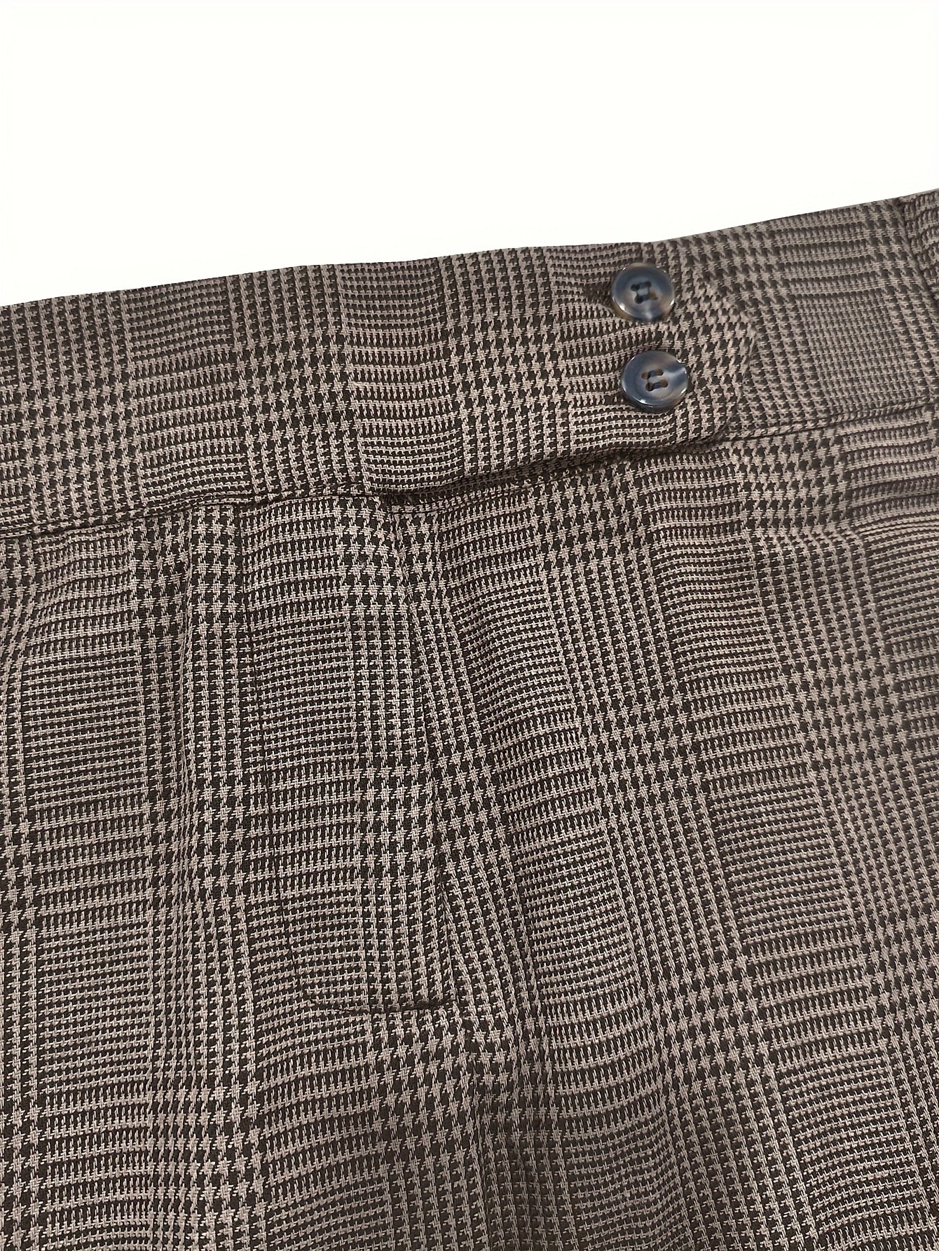 Damen Marlene-Hose Hahnentritt - Seitenansicht