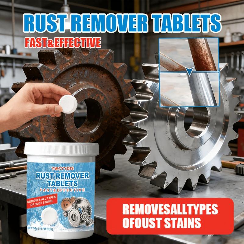 Entrostungs-Brausetabletten 50g – Rost entfernen an Scharnieren, Schienen & Metall