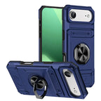 Blaue stoßfeste handyhülle mit schwarzem ringhalter und strukturierter schützen für iphone 11 17 pro max zum online bestellen