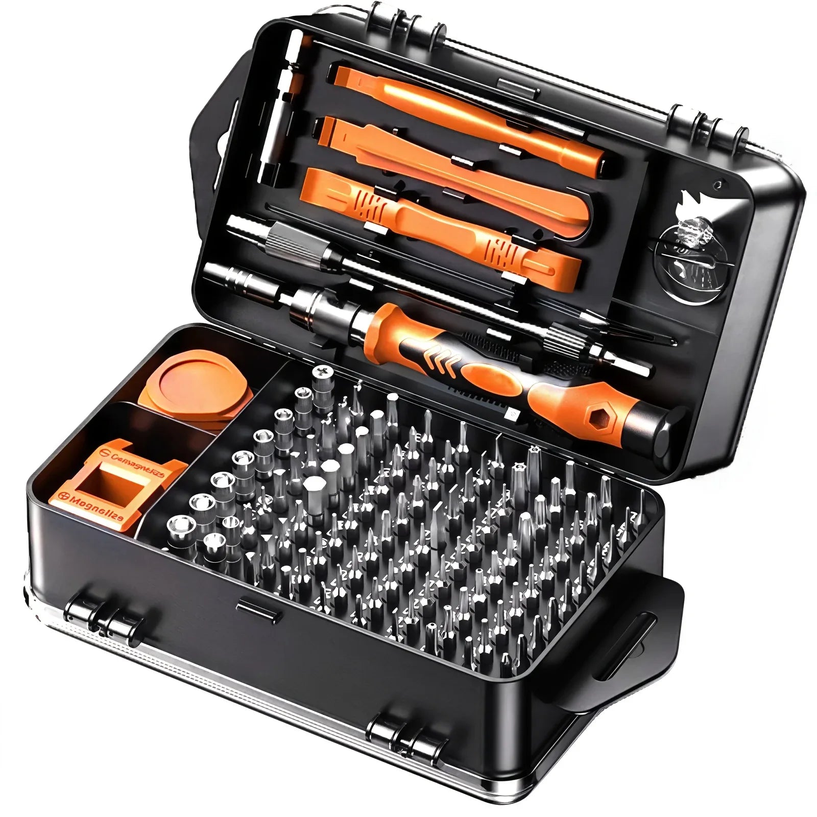 Präzisions-Schraubendreher Set 117-teilig - Mini Reparatur-Kit mit Torx & Triwing Bits - FUXLShop