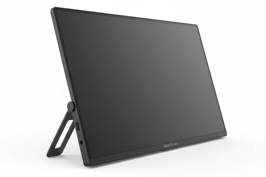 15,6 Zoll Portabler Monitor mit integriertem Standfuß – 1080P FHD IPS, 60Hz, USB-C