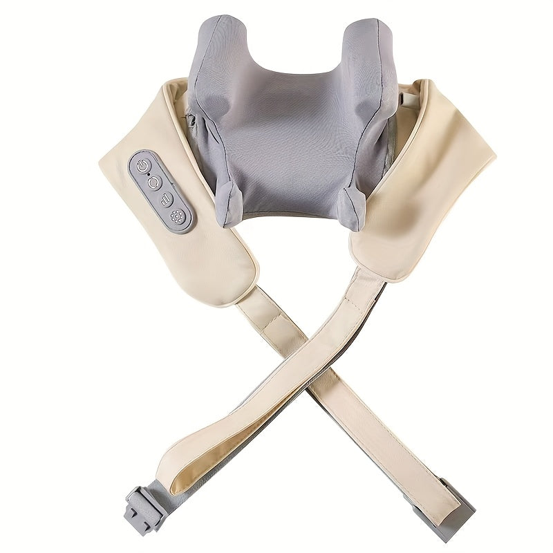 Shiatsu Massagegerät für Nacken & Schultern mit Wärmefunktion – ergonomisch & tiefenwirksam